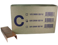 Carton Closing Copper Industrial Staples C 5/8" 2500 32/15 Uline Open Box New 